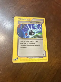 Pokemon Trainer Energy Switch 120/147 Aquapolis Regular Card - Image 1