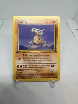 1999 Pokemon TCG Cubone Jungle Card 50/64 Regular Common 1st Edition Nm/LP - Image 1