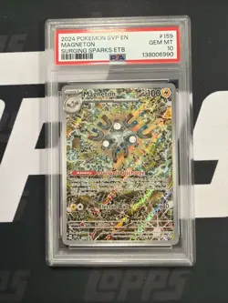 Magneton 159 Sv: Scarlet & Violet Promo Cards Holo PSA 10 - Image 1