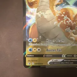 Pokemon TCG Dragonite V SWSH235 Sword & Shield Promo Full Art Holo 230HP Card - Image 3