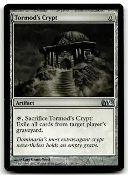 MTG Tormod's Crypt U Magic 2013 (M13) 219 LP - Image 1