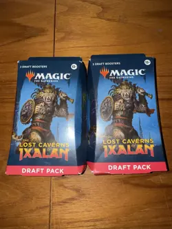NEW (6) Lost Caverns Of Ixalan Draft Booster Packs - Magic the Gathering - Image 1