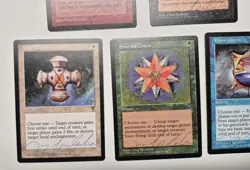 Signed Visions 5 Charm Set Funeral Hearth Emerald Hope Vision Greg Spalenka MTG - Image 5