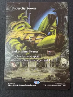 Undercity Sewers Borderless Teenage Mutant Ninja Turtles MTG Non-Foil TMNT - Image 1