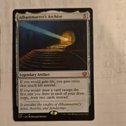 Alhammarret's Archive Commander 2021 Regular Mythic Artifact Wizards English - Image 1