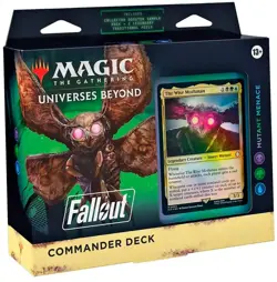 Universes Beyond: Fallout Commander Deck - Mutant Menace MTG Brand New Sealed 195166228532 - Image 1