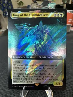 MTG Magic the Gathering Lord of the Rings Surge Foil King of the Oathbreakers - Image 1