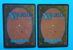 Magic the Gathering MTG Fourth (4TH) Editon MEEKSTONE X 2 LP/EX & MP RARE 1995 - Image 3