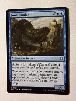 Junk Winder 0169 Near Mint BLC Commander: Bloomburrow MTG Magic - Image 1