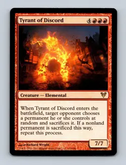Tyrant of Discord Avacyn Restored Non-Foil MTG NM - Image 1
