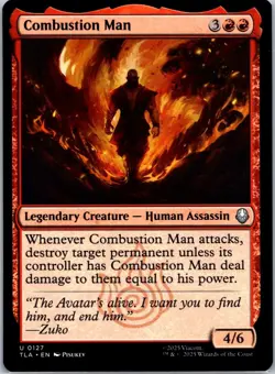 Combustion Man 127 U Avatar: The Last Airbender 2025 NM - Image 1