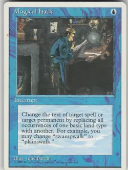 Magic the Gathering TCG Magical Hack R Fourth Edition - Image 1