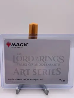 Legolas, Counter of Kills [Gold Signature] #17 Magic Lord of the Rings Art Serie - Image 2
