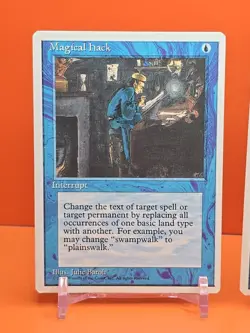🔵🔵🔵 (2) 1995 MAGIC The Gathering MAGICAL HACK 4TH EDITION PLAYED 🔵🔵🔵 - Image 2