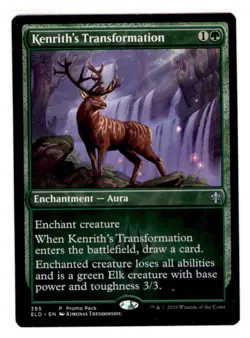 MTG - #395 Kenrith's Transformation - Promo Pack: Throne of Eldraine - Image 1