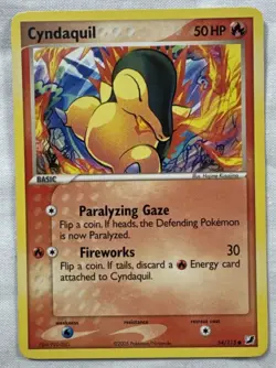 Cyndaquil - 54/115 Unseen Forces NM Pokemon TCG - Image 1