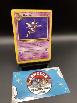 Pokemon TCG Haunter Fossil Set Unlimited Rare Non-Holo Card 21/62 - Image 3