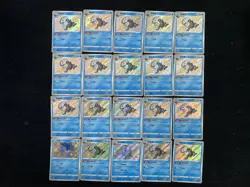 2024 Pokemon TCG S.Chinese CS2bC 117/115 S Dracovish Shiny Holo Lot*20 BL25 - Image 1