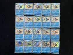 2024 Pokemon TCG S.Chinese CS2bC 117/115 S Dracovish Shiny Holo Lot*20 BL25 - Image 2