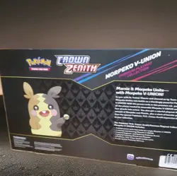 Pokemon Crown Zenith Morpeko V-UNION Playmat Premium Collection Brand New Sealed - Image 3