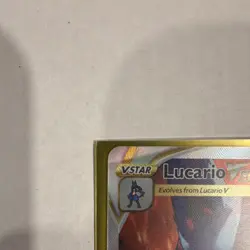 Pokemon Lucario VSTAR SWSH291 Promo Full Art Holo Sword & Shield Card - Image 2