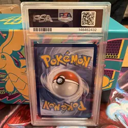 2023 POKEMON MEW EN-151 SPECIAL ILLUSTRATION RARE #199 CHARIZARD EX PSA 8 - Image 2