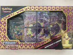 Pokemon TCG: Crown Zenith Premium Playmat Collection - Morpeko V-UNION Brand NEW 820650851810 - Image 1