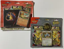 Pokemon TCG Ascended Heroes Charmander Tech Sticker & blister pack set. - Image 1