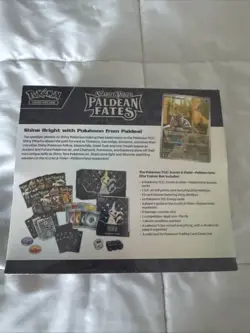 Pokemon Paldean Fates Elite Trainer Box SEALED - Image 3