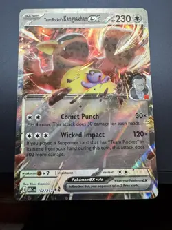 Team Rocket's Kangaskhan ex 162/217 Rare Pokemon Ascended Heroes - Image 1