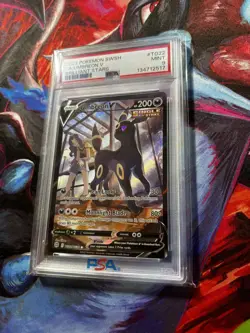 Pokemon Umbreon V Brilliant Stars Trainer Gallery Full Art #TG22 PSA 9 Mint - Image 1