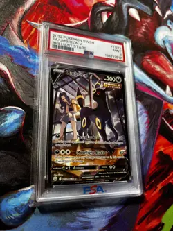 Pokemon Umbreon V Brilliant Stars Trainer Gallery Full Art #TG22 PSA 9 Mint - Image 3