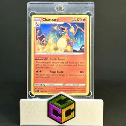Pokemon Charizard 001/015 McDonald's 2024 Promo Regular Royal Blaze - Image 1