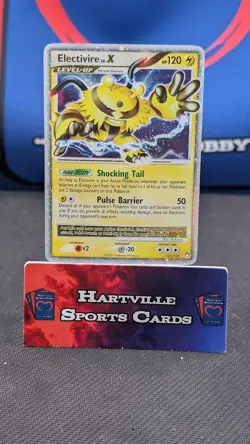 2007 Pokemon Diamond & Pearl Mysterious Treasures Electivire LV.X Holo #121/123 - Image 1