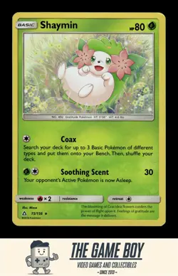 Pokemon TCG: SM - Ultra Prism - Shaymin (15) - 15/156 Holo - Image 1