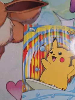 2000 Topps Pokemon Series 2 DITTO #132 Stick-Ons (5 of 10) Pikachu 25 (8 Of 10) - Image 5