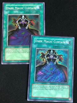 YUGIOH DARK MAGIC CURTIAN PP01-EN008 SECRET X2 LP - Image 1
