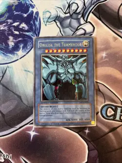 Obelisk the Tormentor JMP-EN004 Shonen Jump Magazine Promos Slight Warp LP (WNU) - Image 1