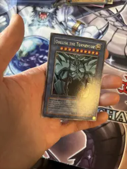 Obelisk the Tormentor JMP-EN004 Shonen Jump Magazine Promos Slight Warp LP (WNU) - Image 2