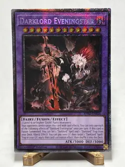 Yu-Gi-Oh! Darklord Eveningstar (Starlight Rare) BPRO-EN036 Burst Protocol - Image 1
