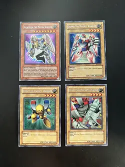 Yugioh! Magnet Warriors Set Valkyrion Alpha Beta Gamma - MP-Damaged - Image 1