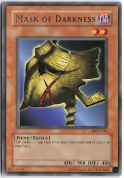 Yugioh - Mask of Darkness MRD-014 Unlimited - Metal Raiders - Image 1