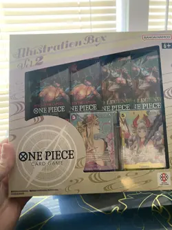 One Piece TCG Illustration Box Vol. 2 (Yamato and Black Maria Promo) SEALED! - Image 1