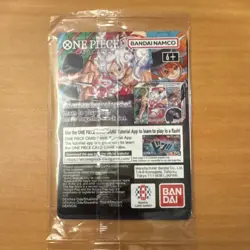 Bandai One Piece CCG Monkey D. Luffy US Voyage Promo Card STC055 - Image 2