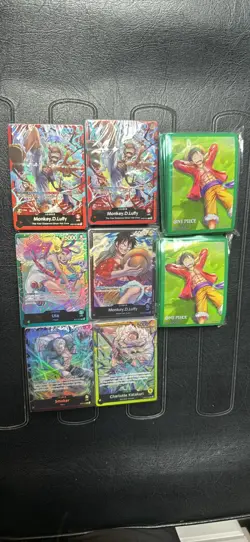 ONE PIECE Starter Deck Brick Lot with Alt Arts ST08,ST16, ST19, ST20, (2) ST21 811039038366 - Image 1