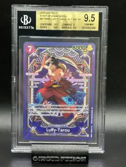 2025 One Piece Monkey D Luffy As Luffy-Tarou Alt Art SP BGS 9.5 - Image 1