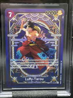 2025 One Piece Monkey D Luffy As Luffy-Tarou Alt Art SP BGS 9.5 - Image 2