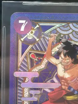 2025 One Piece Monkey D Luffy As Luffy-Tarou Alt Art SP BGS 9.5 - Image 4