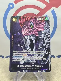 St. Ethanbaron V. Nusjuro One Piece OP13-080 (Alt Art) Carrying On His Will - Image 3