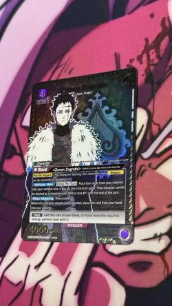 Zenon Zogratis Alt SR* (1-Star) Alt Art – Union Arena Black Clover ENGLISH - Image 2